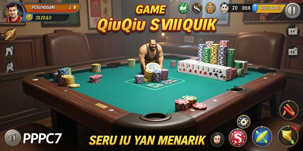 Gameplay seru QiuQiu dengan grafis menarik di PCPC7.