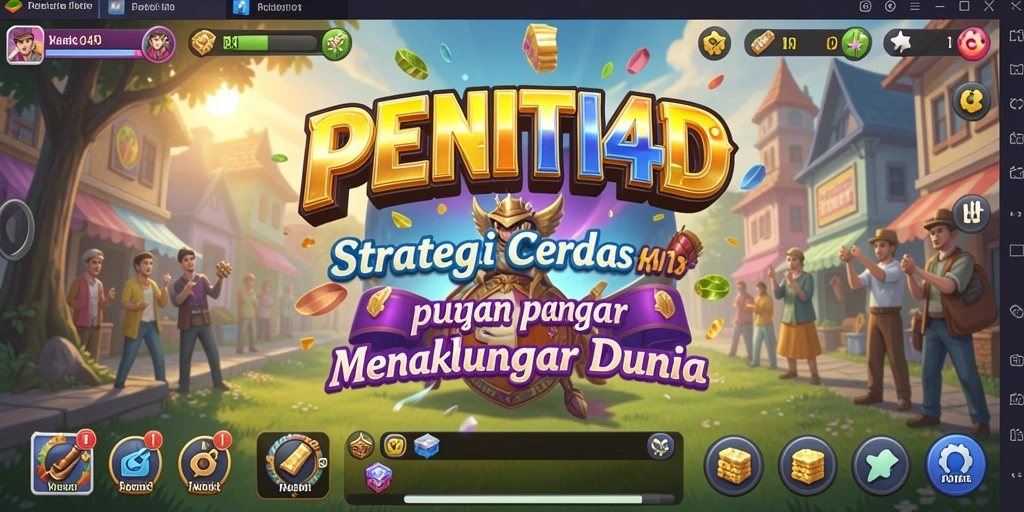 Screenshot gameplay PENITI4D menampilkan strategi yang mendalam dan pertarungan seru.
