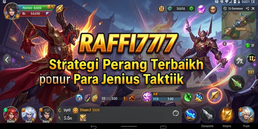 Gameplay strategis RAFFI777 yang mendebarkan dan menantang.