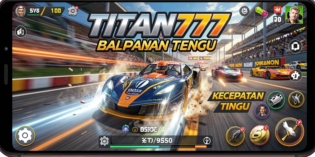 Gameplay balapan yang menegangkan dengan grafis memukau.