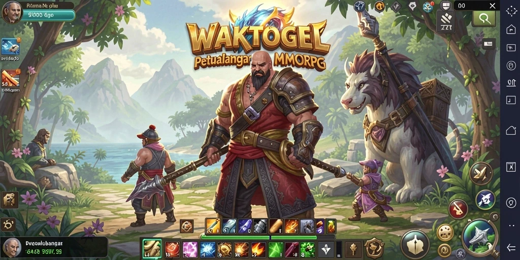 Gameplay seru dalam <strong>WAKTOGEL</strong> dengan aksi pertarungan yang mendebarkan.